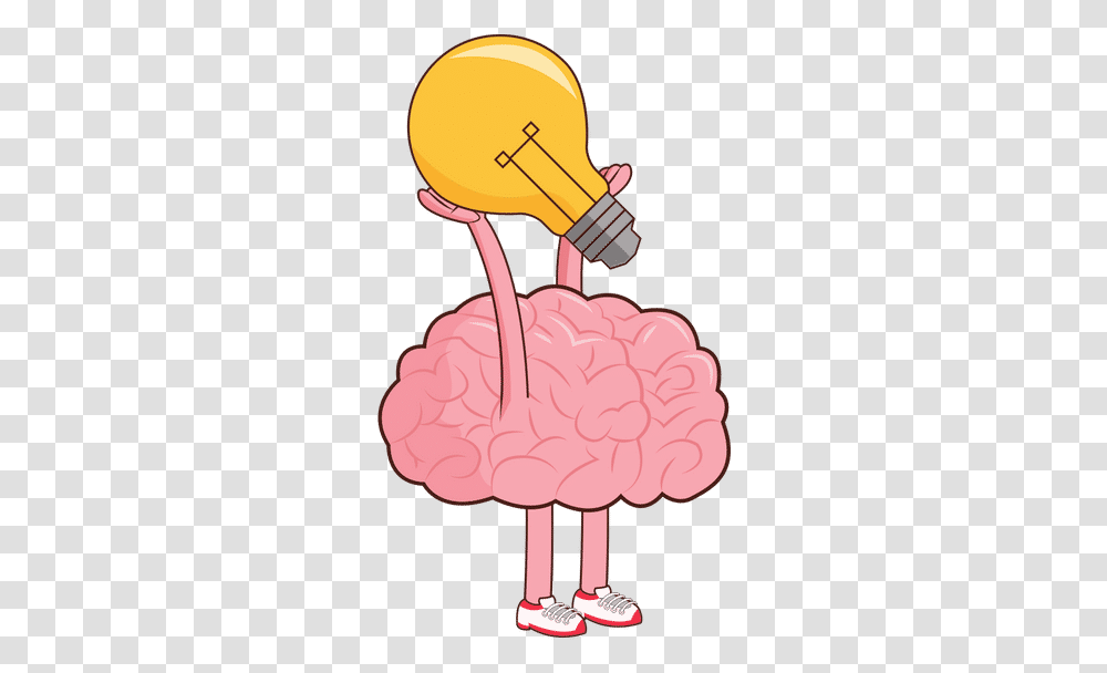 Human Brain Incandescent Light Bulb, Bird, Animal, Flamingo, Beak Transparent Png