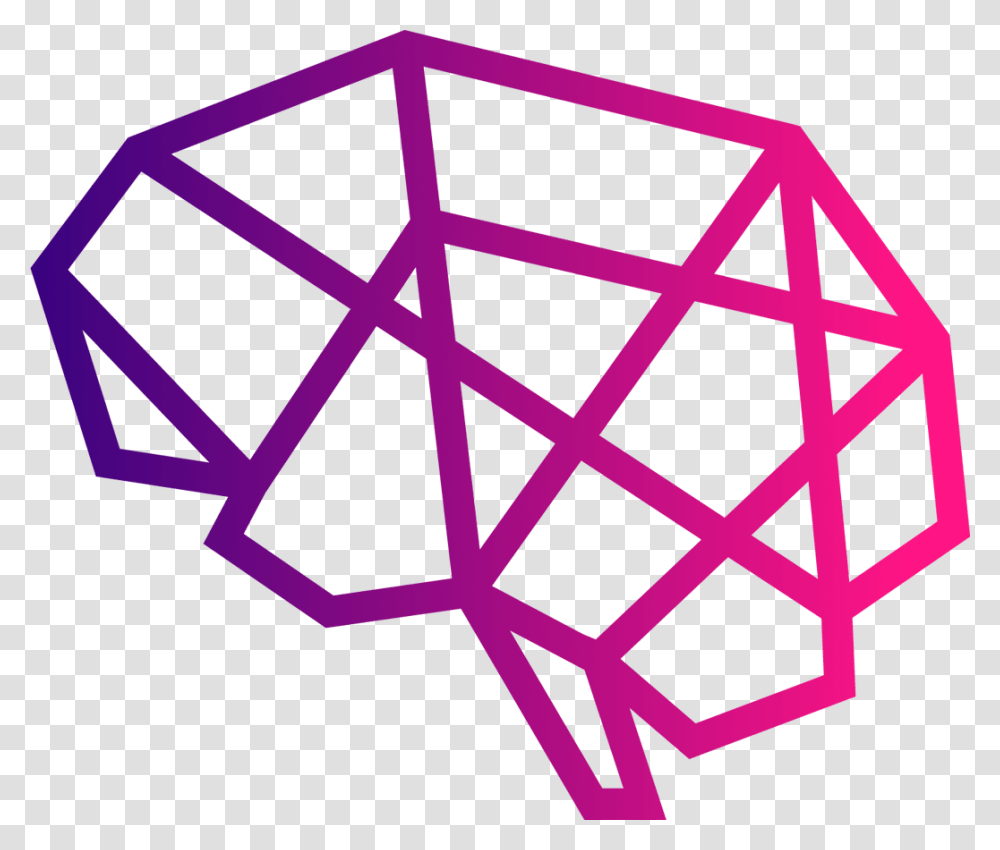 Human Brain Logo Brain Logo, Purple Transparent Png