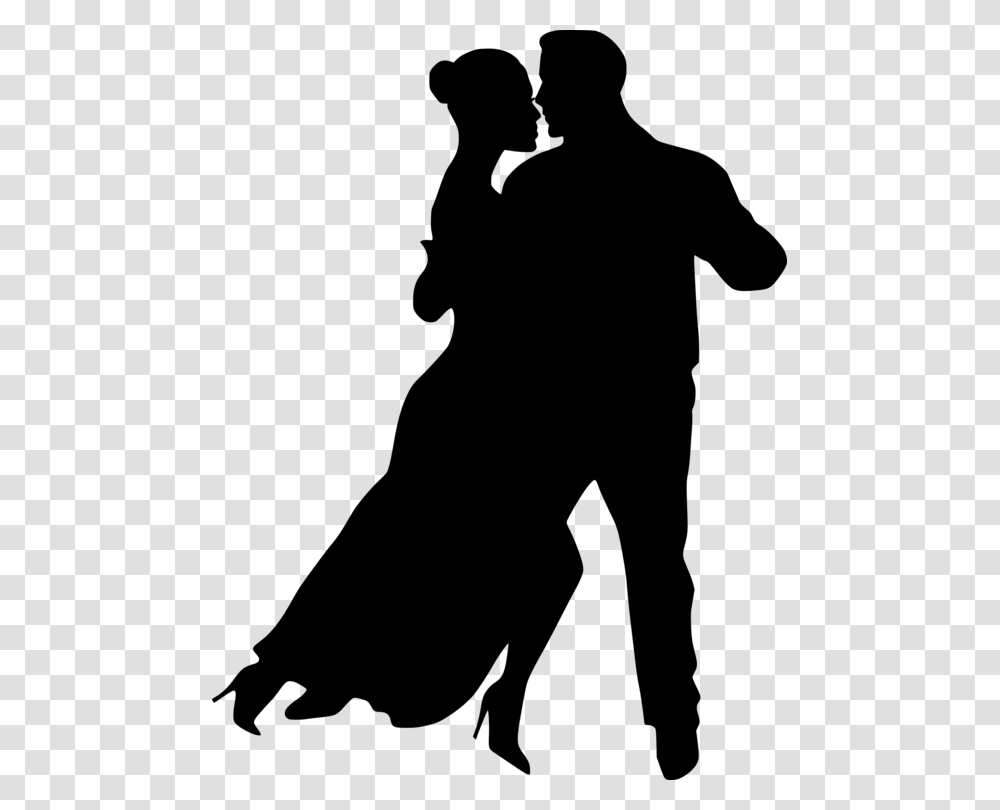 Human Couple Dancing Silhouette, Gray, World Of Warcraft Transparent Png