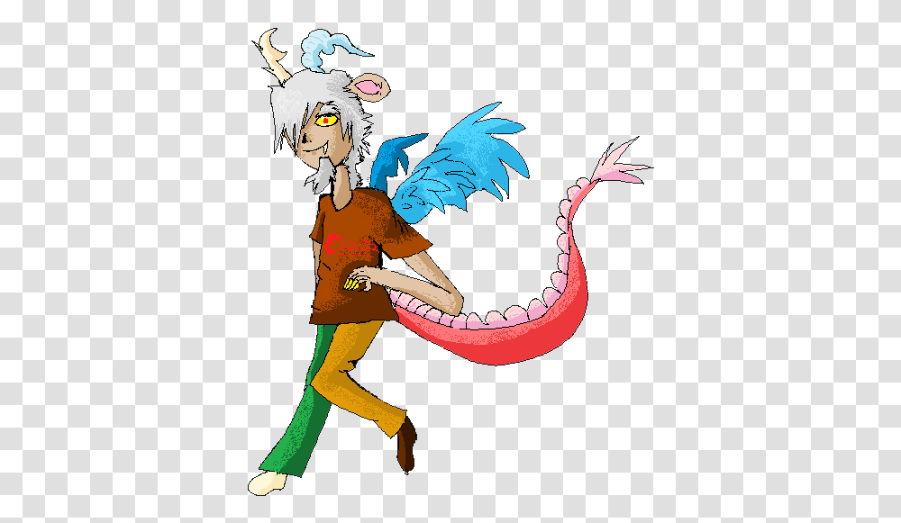 Human Discord Mlp Discord Ms Paint 774x570 Clipart Dragon, Person, Teeth, Mouth, Symbol Transparent Png