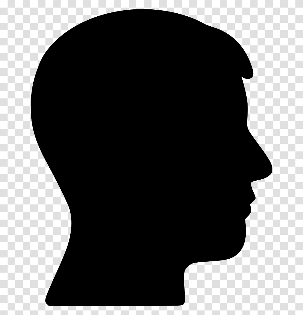 Human Face Icon Human Profile Icon, Silhouette, Back Transparent Png