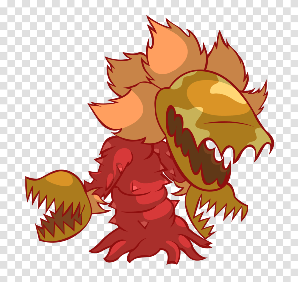 Human Fly Trap, Dragon, Person, Tree, Plant Transparent Png
