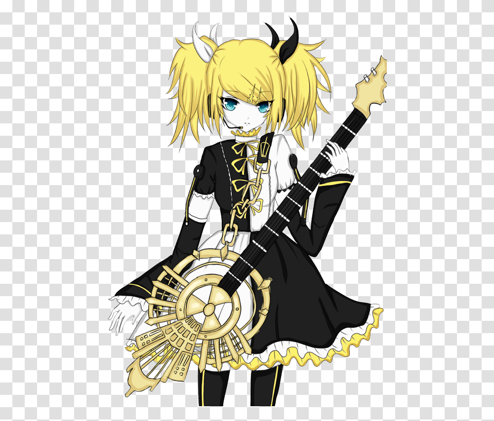 Human Hair Color Anime Fictional Character Cartoon, Guitar, Leisure Activities, Musical Instrument, Manga Transparent Png