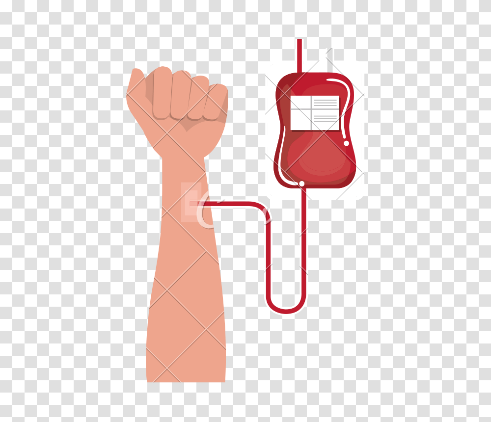 Human Hand With Bag Blood Donation Icon, Tie, Accessories, Accessory, Wrist Transparent Png