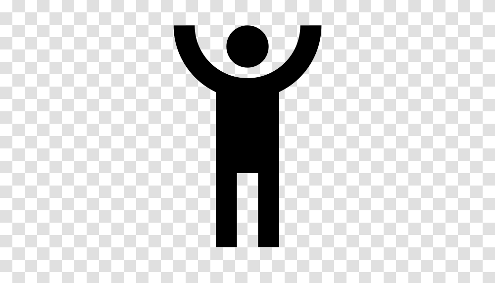Human Handsup Human Man Icon With And Vector Format For Free, Gray, World Of Warcraft Transparent Png