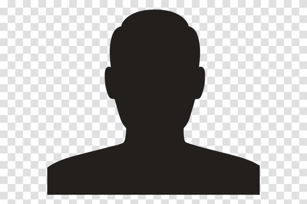 Human Head Silhouette Front Download Silhouette Icon, Back, Person, Neck Transparent Png