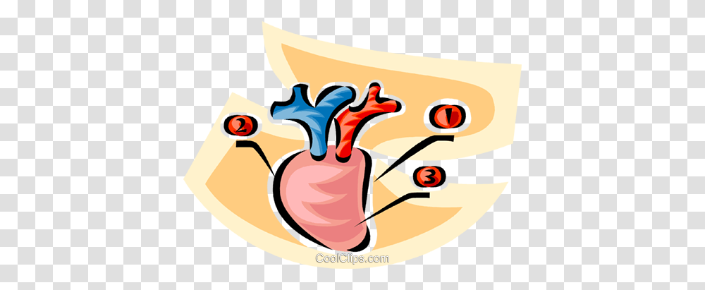 Human Heart Royalty Free Vector Clip Art Illustration, Food, Pork, Word Transparent Png