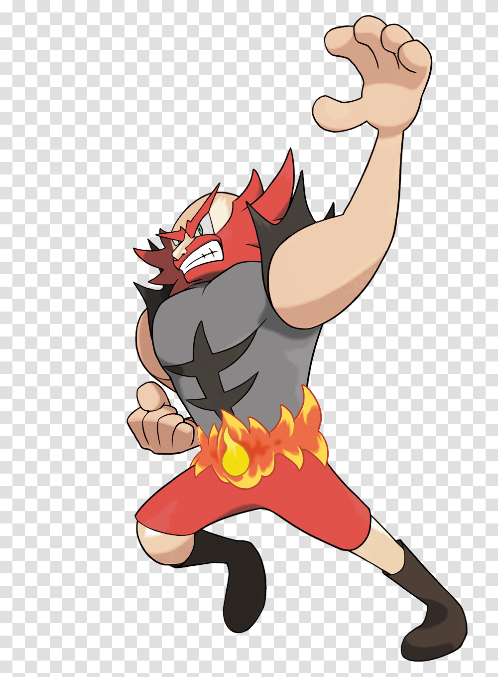 Human Incineroar Sun And Moon Know Your Meme, Person, Hand, Arm Transparent Png