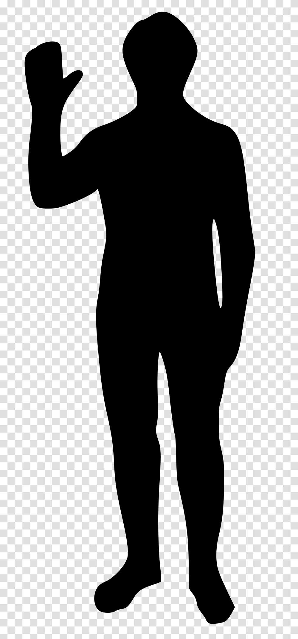 Human Outline, Gray, World Of Warcraft Transparent Png