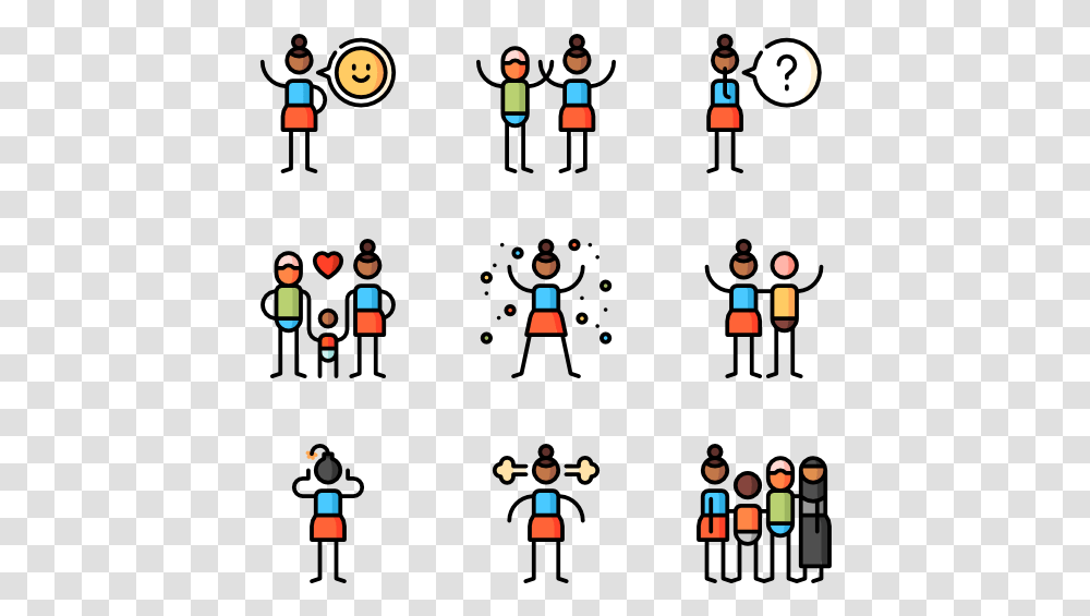 Human Relations Icons, Pac Man Transparent Png
