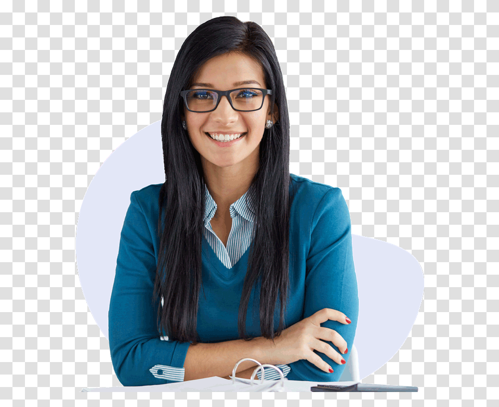 Human Resource Management Professional Student Intern, Female, Person, Sitting, Woman Transparent Png