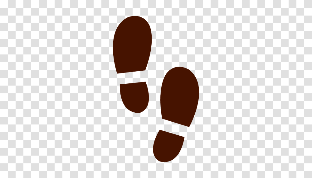 Human Shoes Footprints Silhouette, Word, Label, Alphabet Transparent Png