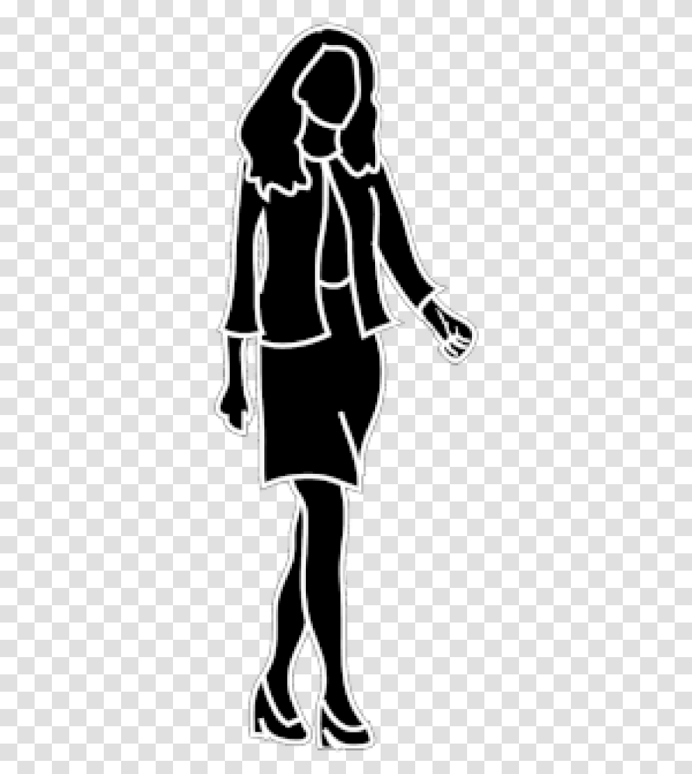 Human Silhouette Pluspng Human Silhouette Woman, Person, Stencil, Cutlery Transparent Png