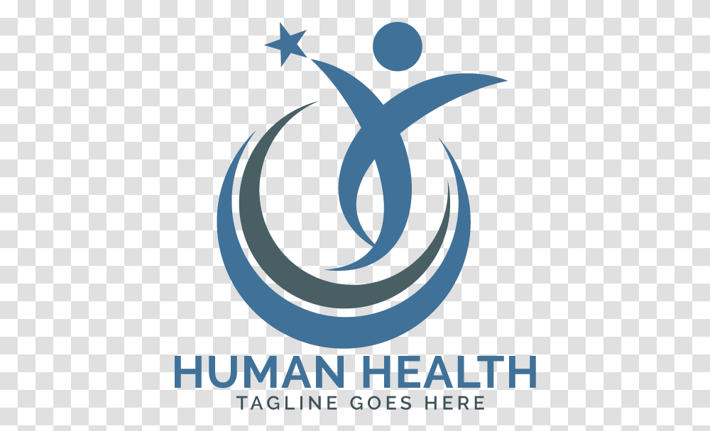 Human Star Creative Logo Design Emblem, Poster, Advertisement, Symbol, Trademark Transparent Png