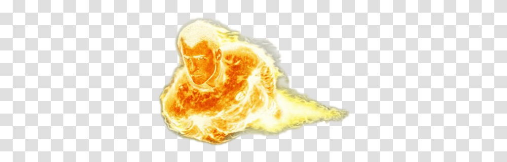 Human Torch Background Human Torch Fantastic Four, Fungus, Plant, Food, Nature Transparent Png