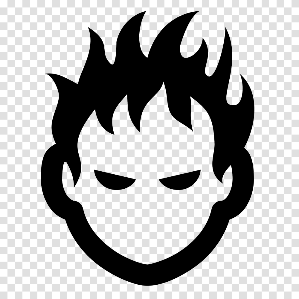 Human Torch Icon, Gray, World Of Warcraft Transparent Png