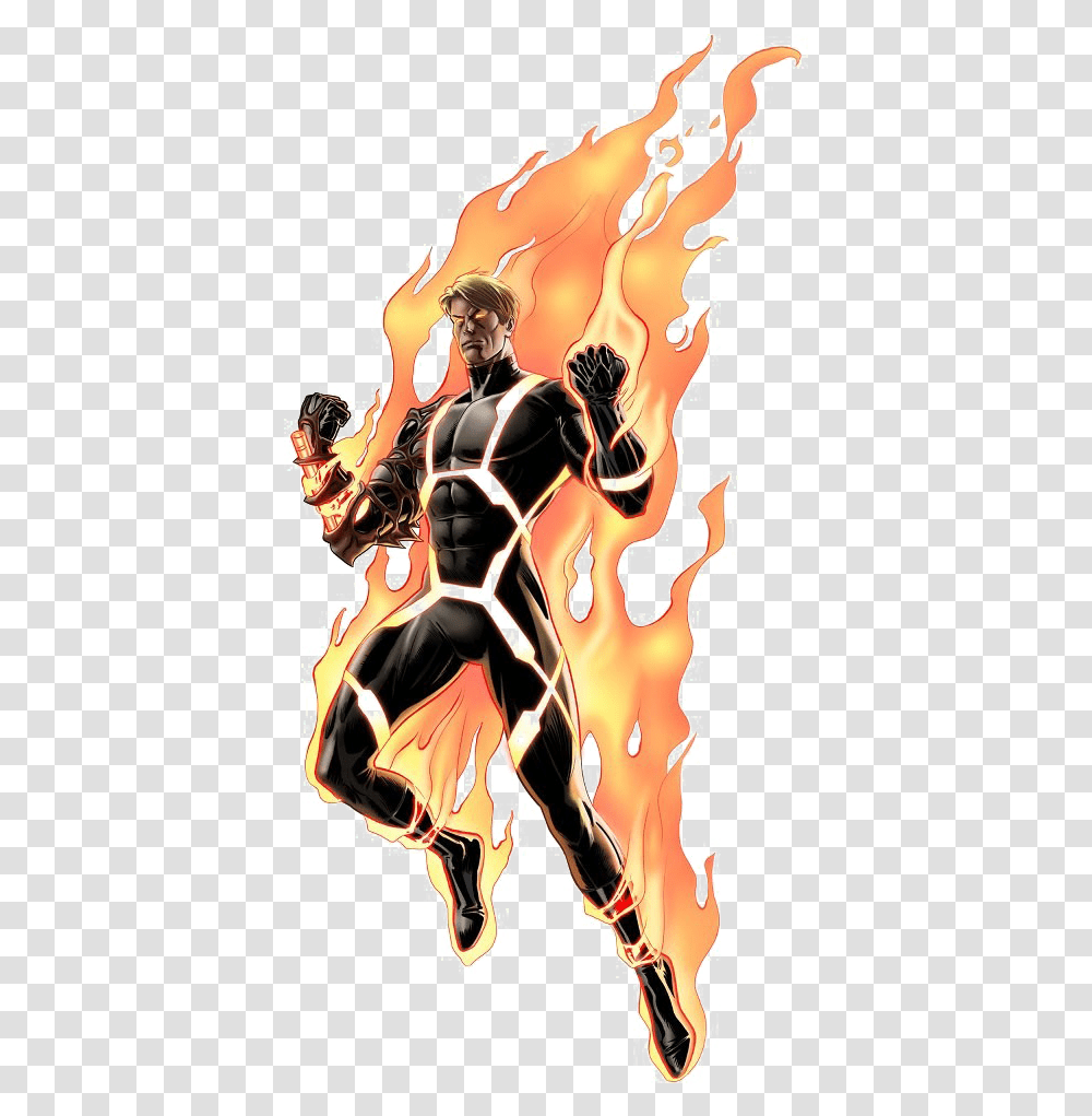 Human Torch Image Background Human Torch Background, Hand, Person, Fist, Comics Transparent Png