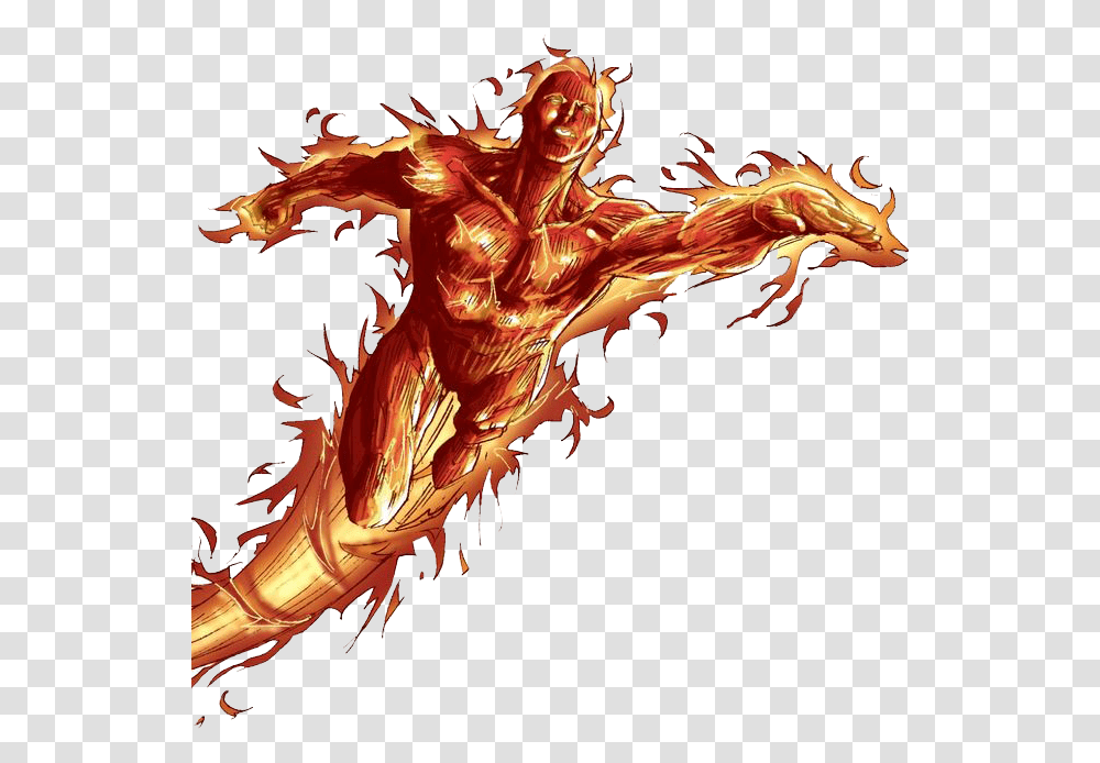 Human Torch Photo For Designing Projects Human Torch, Dragon, Person Transparent Png