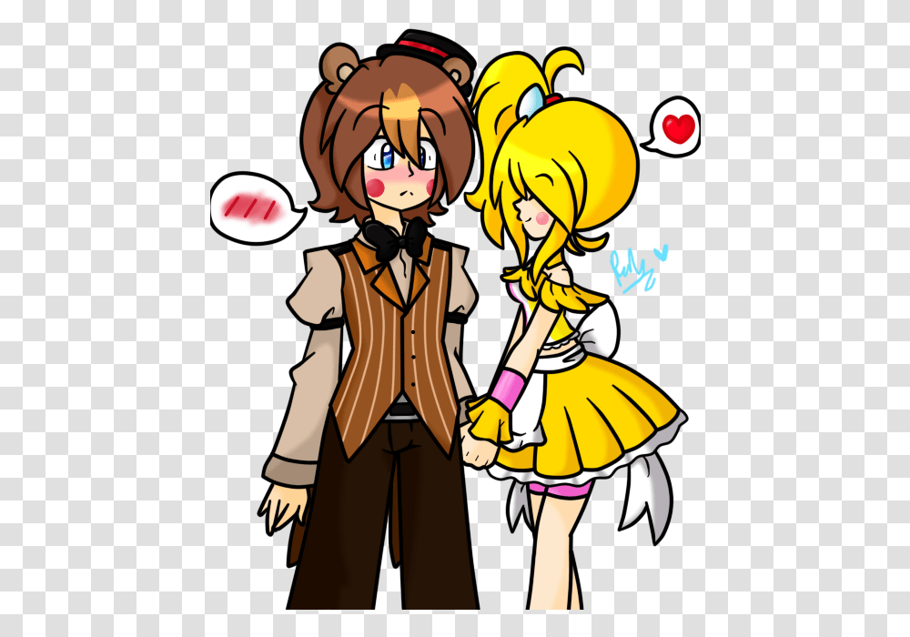 Human Toy Freddy X Toy Chica, Person, Performer, Book, People Transparent Png