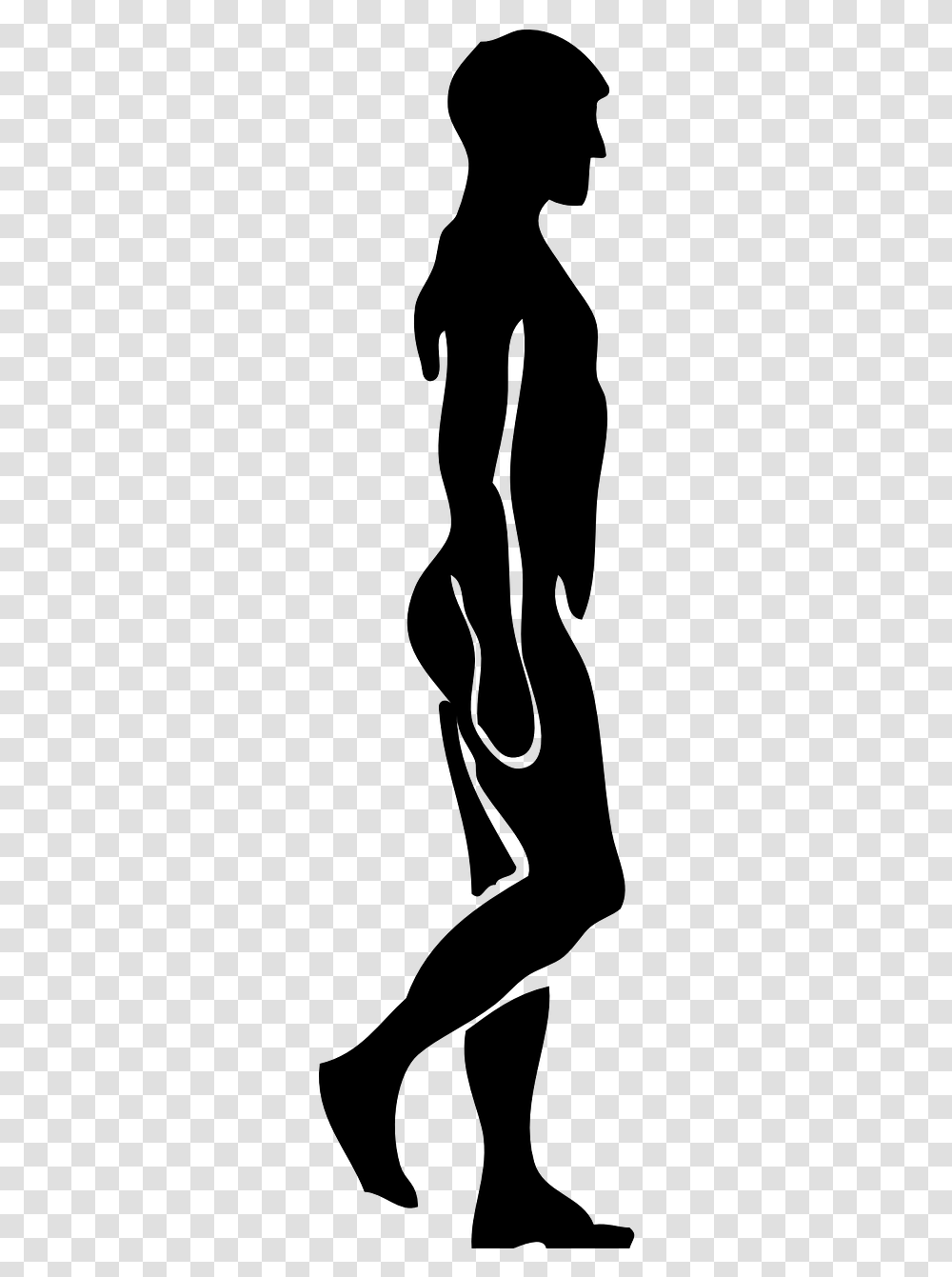 Human Walking Person Walking, Gray, World Of Warcraft Transparent Png