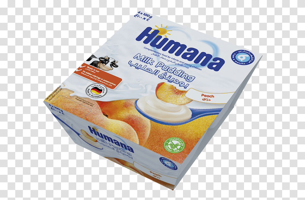 Humana Milk Pudding Peach, Poster, Advertisement, Flyer, Paper Transparent Png