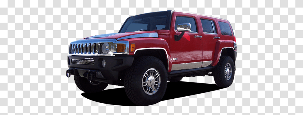 Hummer H3 4dr Qaa Stainless 6pcs Hummer H3, Transportation, Vehicle, Pickup Truck, Car Transparent Png