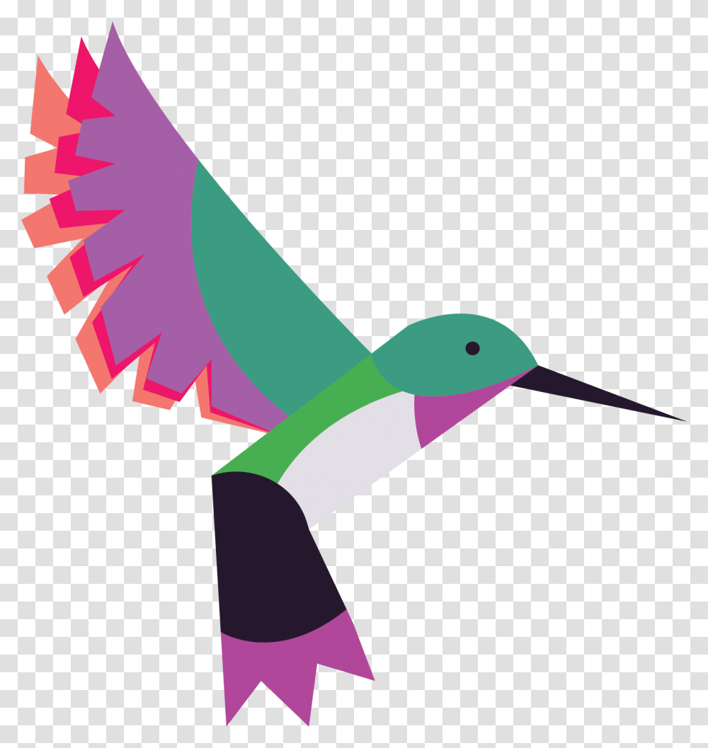 Hummingbird, Animal, Paper Transparent Png