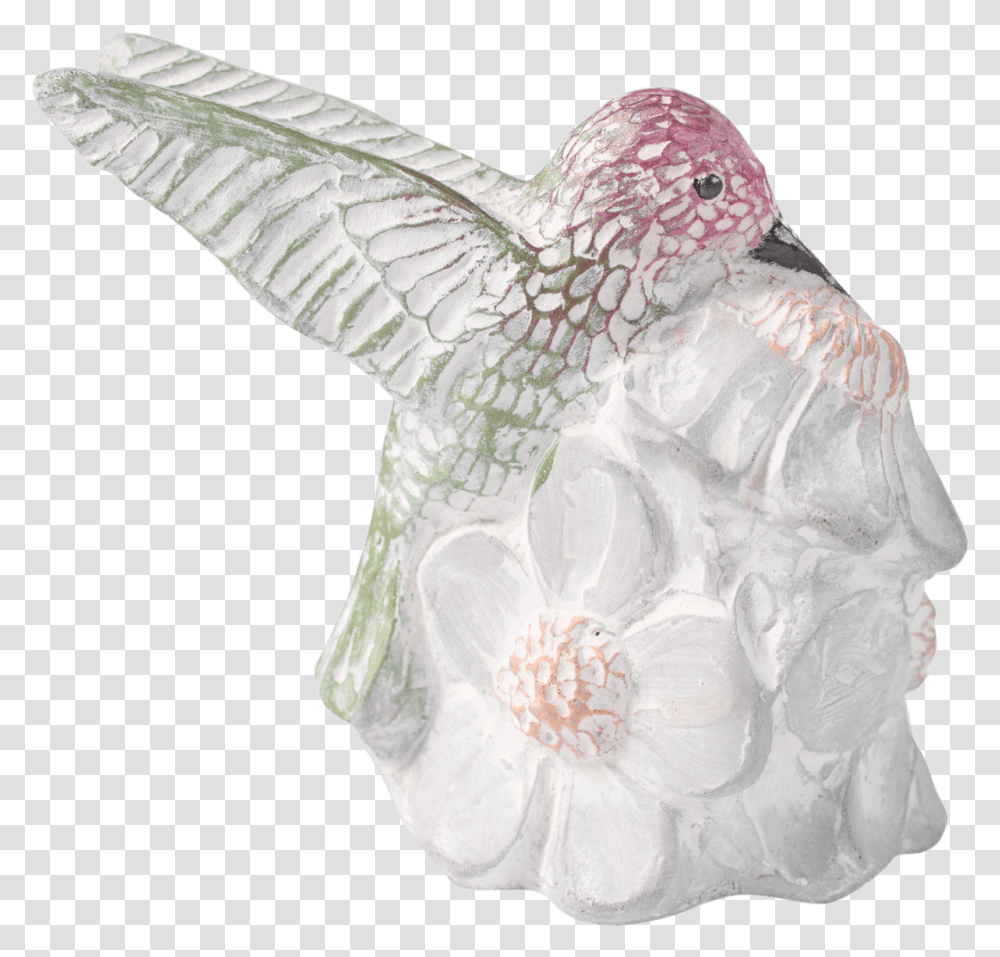 Hummingbird Isabel Bloom Sculpture, Animal, Sea Life, Plant, Invertebrate Transparent Png