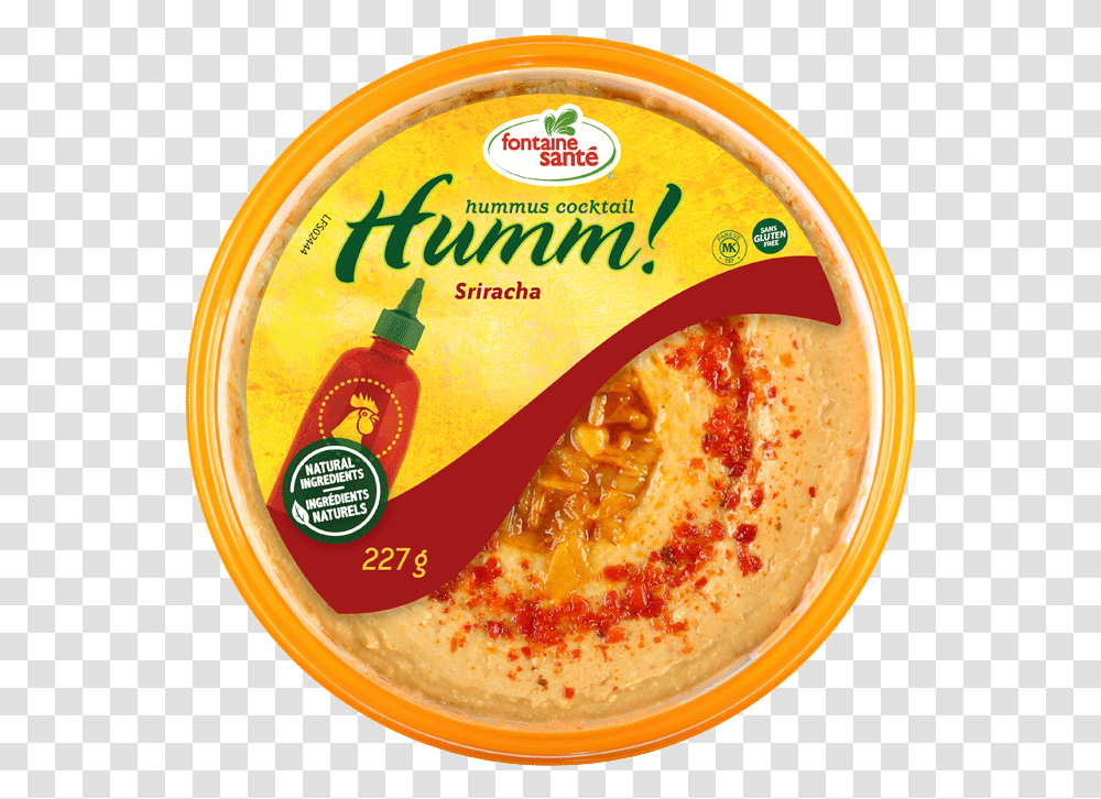 Hummus Poivrons Rouges Rotis, Food, Plant, Bowl, Ketchup Transparent Png