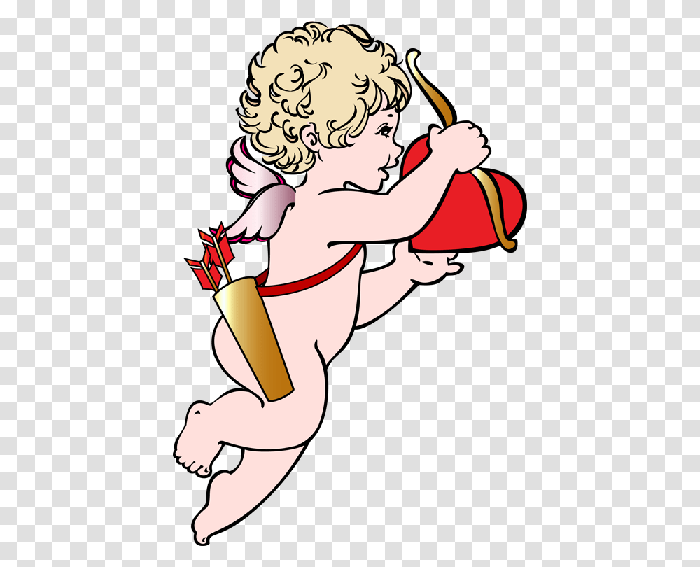 Humor Clipart Cupid, Person, Hug, People, Weapon Transparent Png