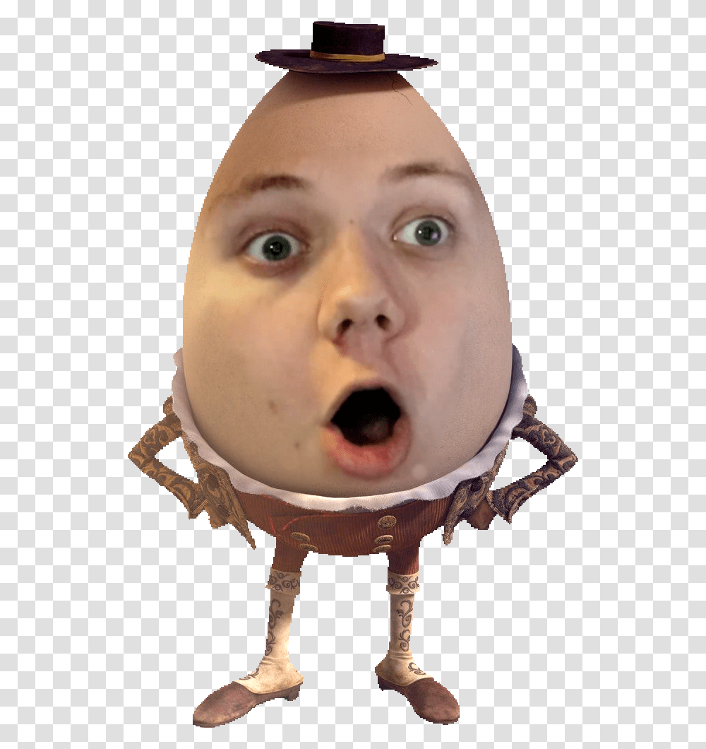Humpty Dumpty Alice In Wonderland, Head, Person, Human, Face Transparent Png