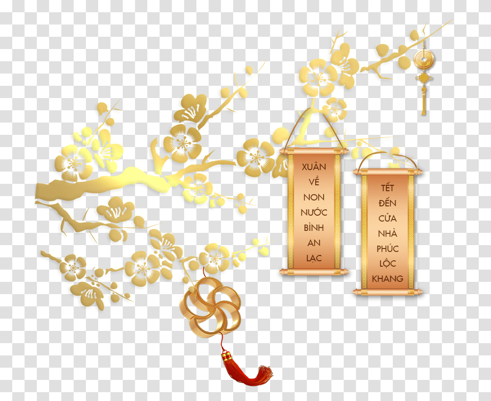 Hung Thinh Corp, Gold, Paper, Plant Transparent Png