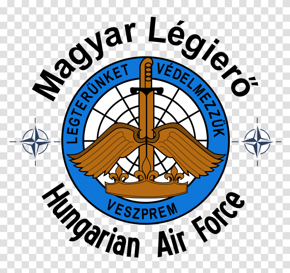 Hungarian Air Force, Sundial, Logo, Trademark Transparent Png