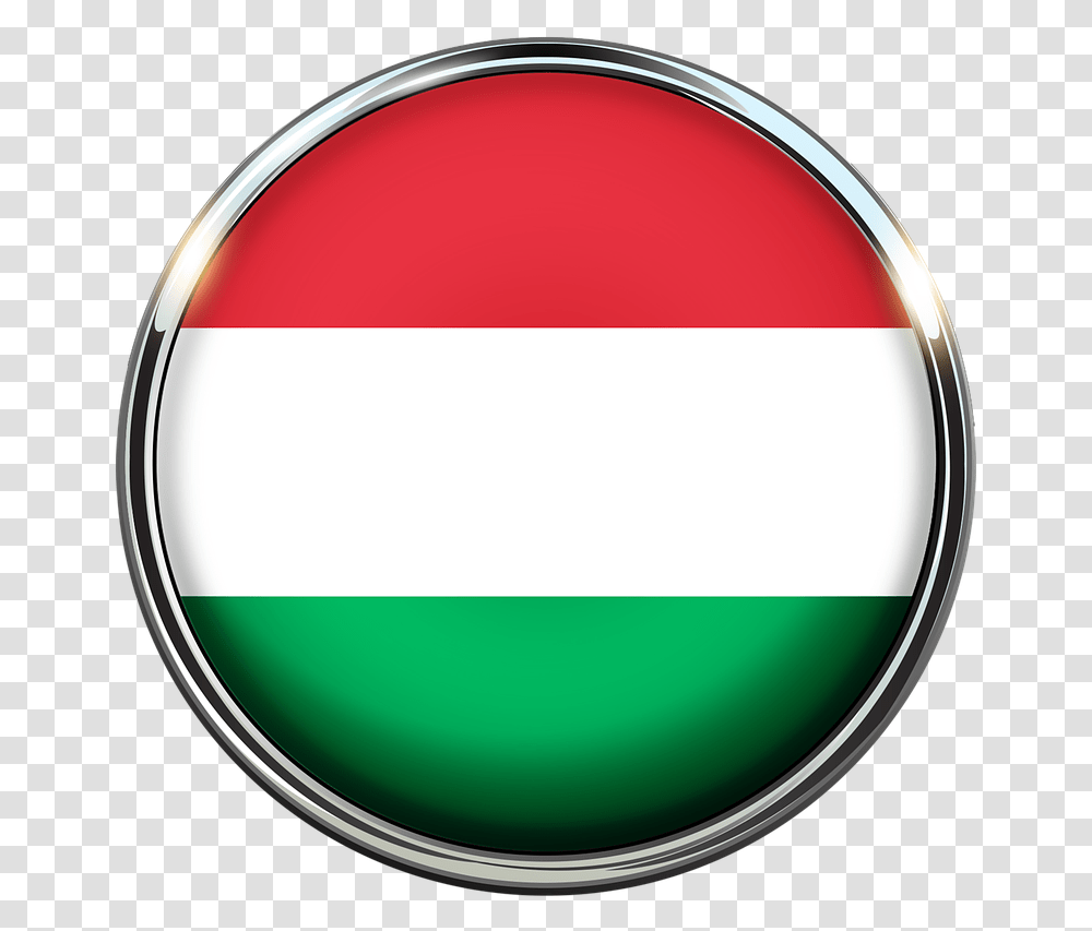 Hungary Flag Country Free Picture Flag Of Hungary, Disk, Logo, Trademark Transparent Png