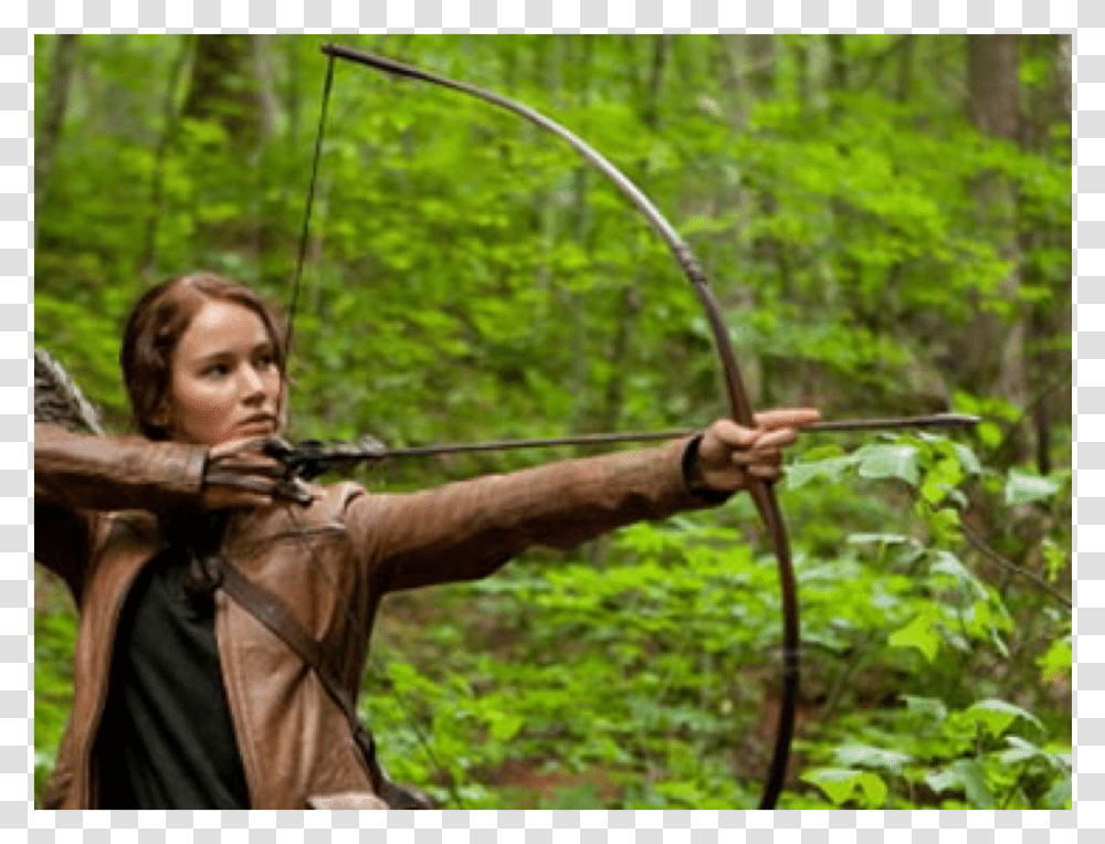 Hunger Games, Bow, Arrow, Person Transparent Png