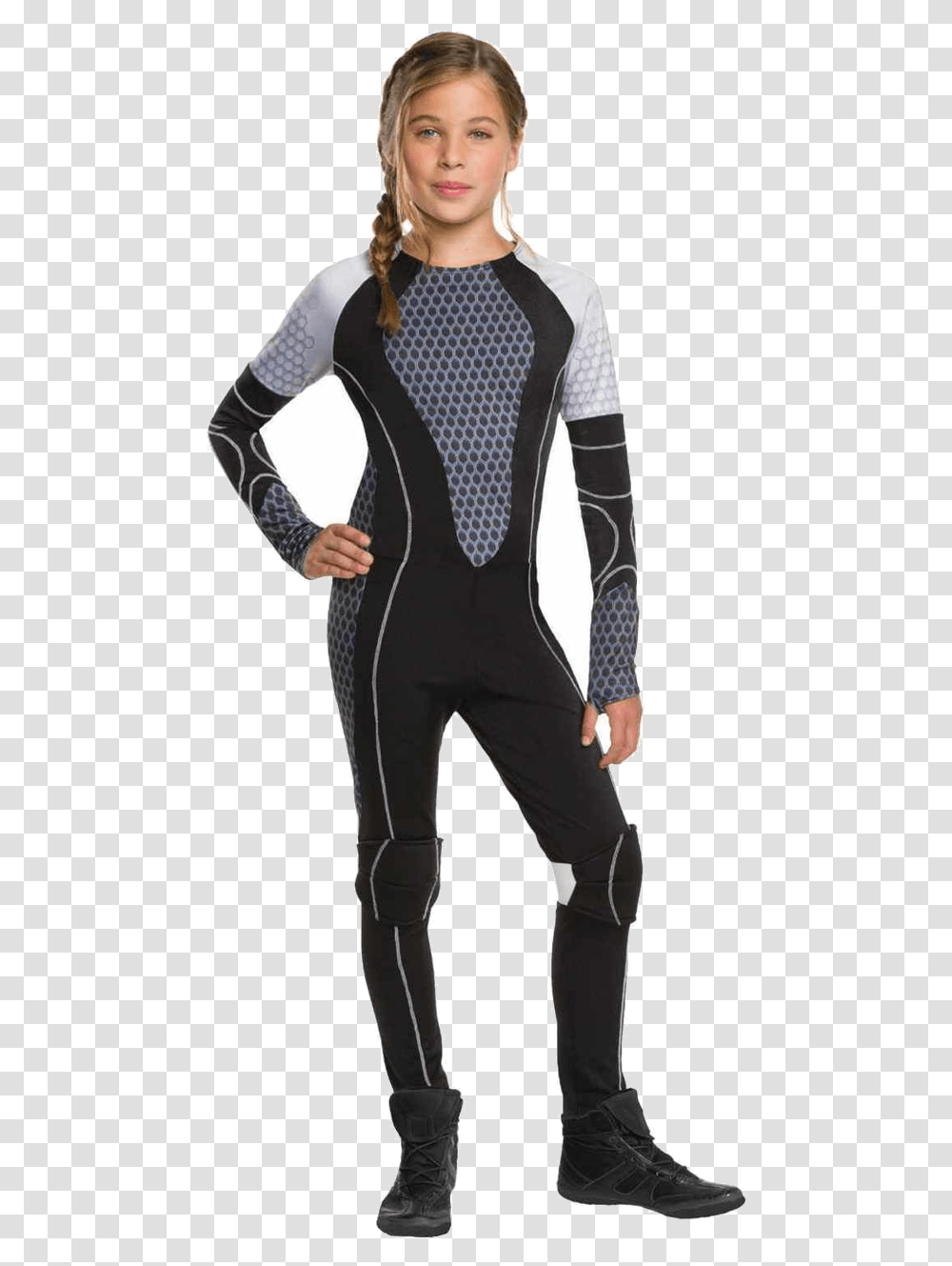 Hunger Games Costumes Girl, Sleeve, Long Sleeve, Spandex Transparent Png