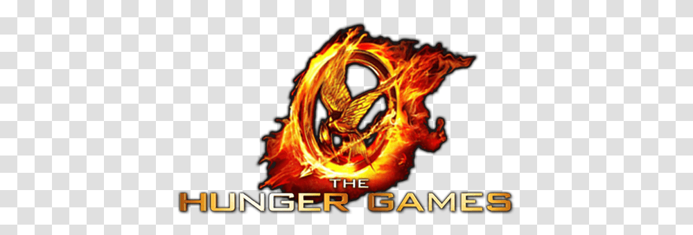 Hunger Games Picture Logo Hunger Games, Bonfire, Flame, Text, Dragon Transparent Png