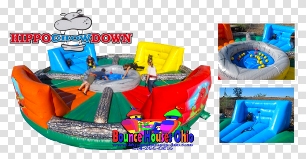 Hungry Hippo Bounce House Rental, Person, Human, Inflatable, Play Area Transparent Png