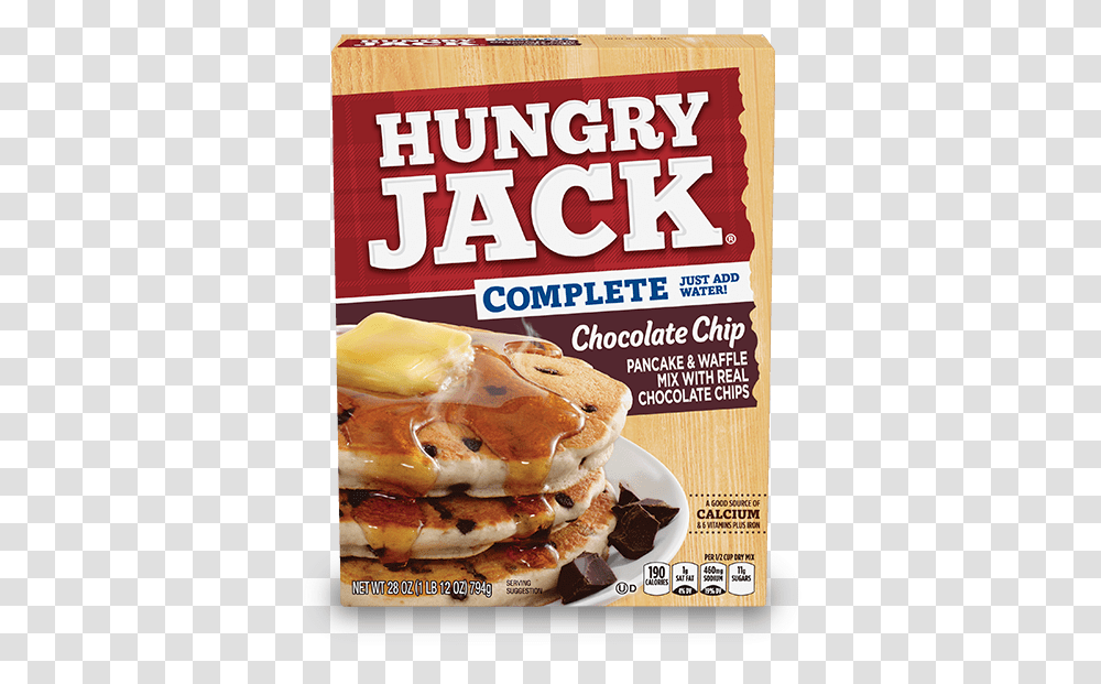 Hungry Jack Chocolate Chip Pancake Amp Waffle Mix, Burger, Food, Bread, Sandwich Transparent Png