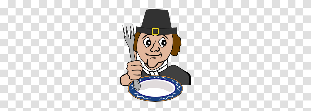 Hungry Pilgrim Clip Art, Cutlery, Chef, Fork Transparent Png