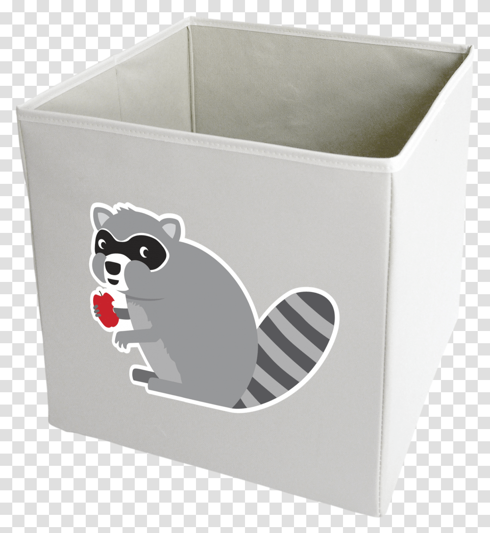 Hungry Raccoon Storage Bin Groundhog, Box, Jar, Vase, Pottery Transparent Png