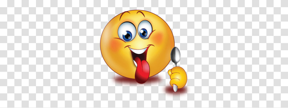 Hungry With Spoon Emoji Facebook Emojis, Toy, Food, Plant, Fruit Transparent Png