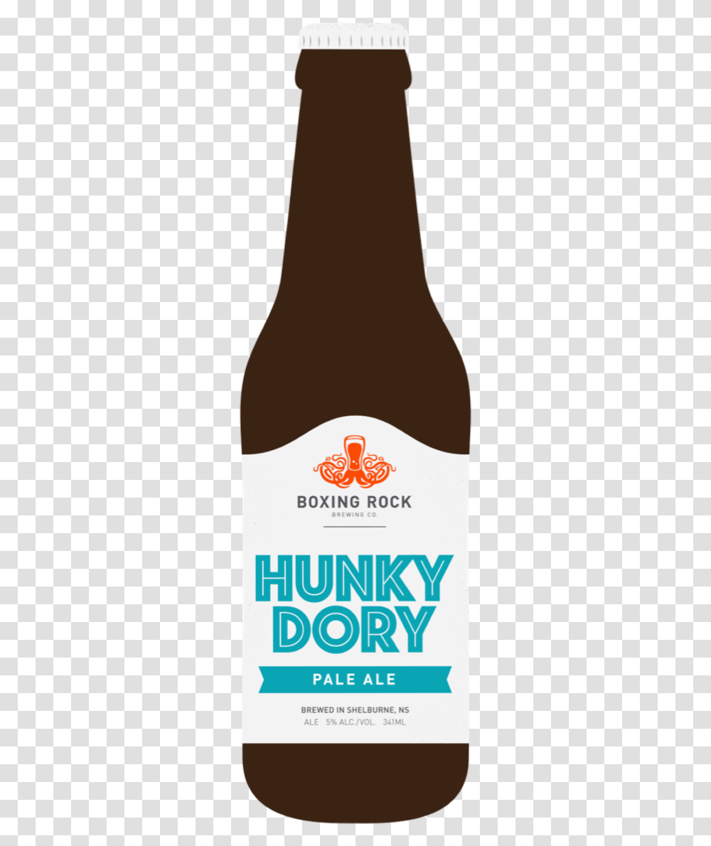 Hunky Dory Label, Beer, Alcohol, Beverage Transparent Png
