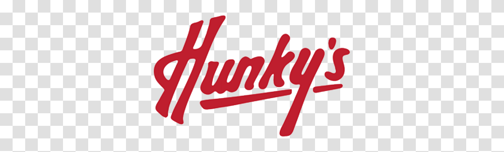 Hunkys Restaurant Old Fashioned Hamburgers, Logo, Ketchup Transparent Png