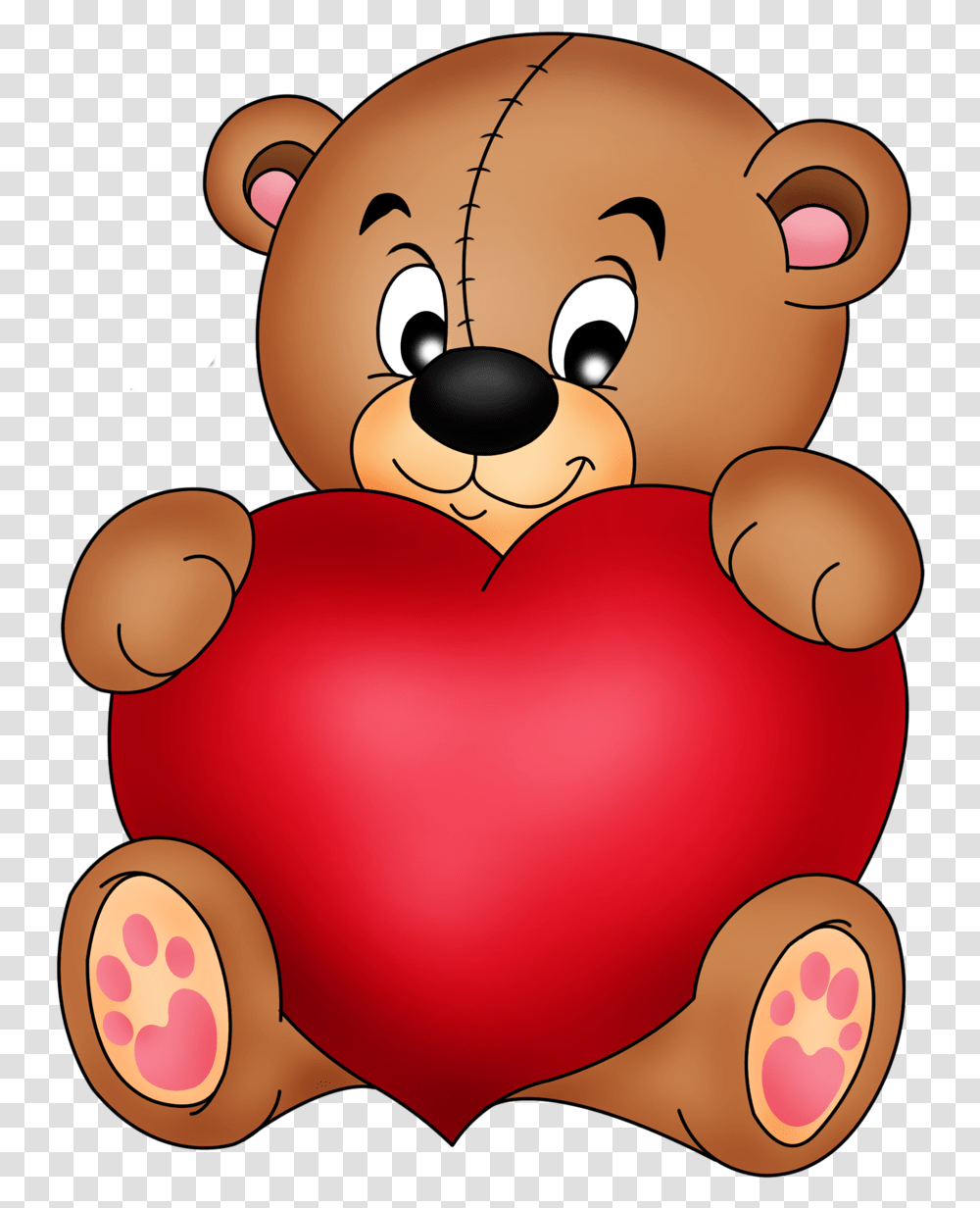 Hunter Clipart Cartoon Bear Cute Teddy Bears With Hearts, Plant, Sweets, Food, Confectionery Transparent Png