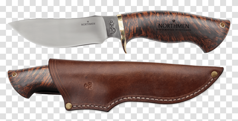 Hunter Elmax Curly Birch Detailed Northmen Knife, Blade, Weapon, Weaponry, Axe Transparent Png