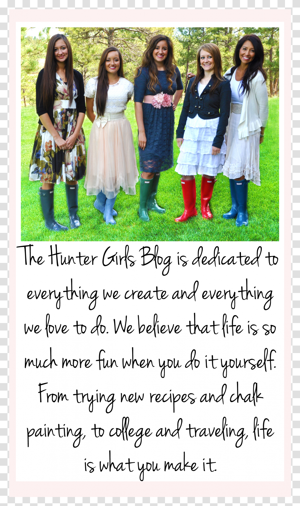 Hunter Girls E Girl Transparent Png