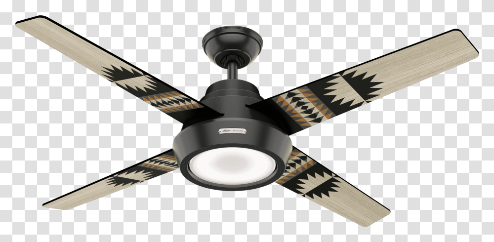 Hunter Pendleton Ceiling Fan, Appliance Transparent Png