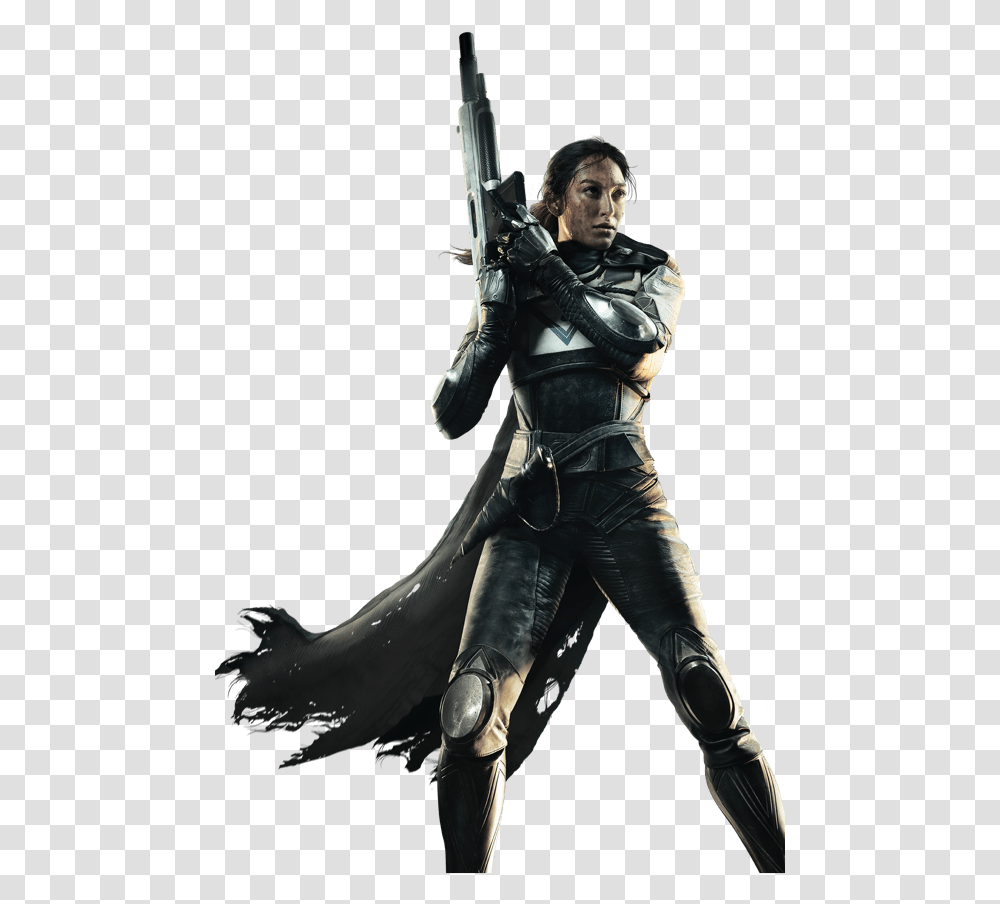Hunter Profile Destiny 2 Female Hunter, Person, Human, Weapon, Weaponry Transparent Png