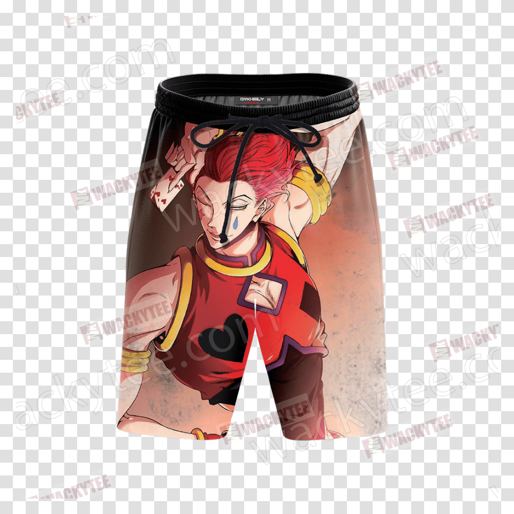 Hunter X Hisoka Morow Beach Shorts Daughter, Poster, Advertisement, Flyer, Paper Transparent Png